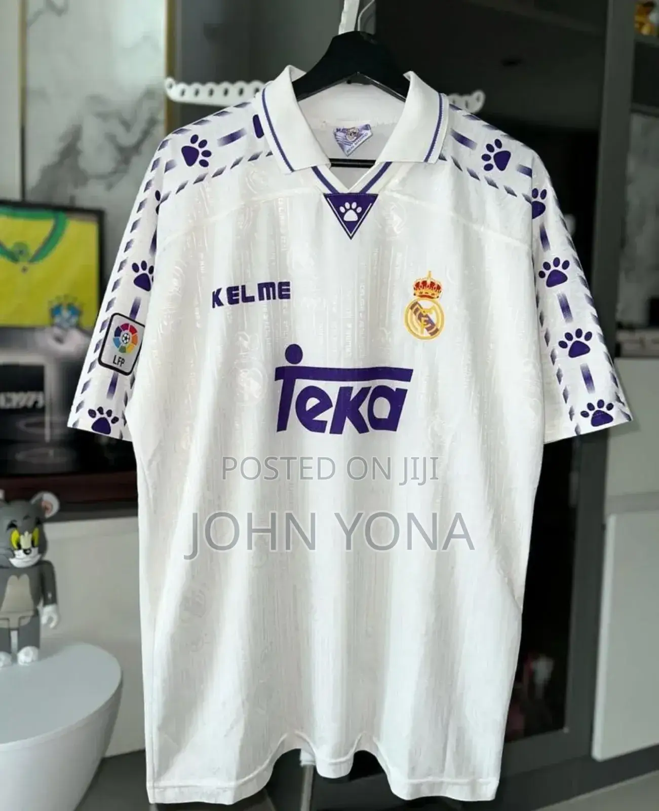 Real Madrid Home Jersey 1996/97 Teka