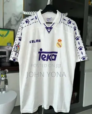Real Madrid Home Jersey 1996/97 Teka