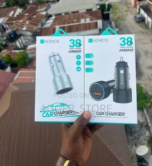 Admos Car Charger 38w Am8001