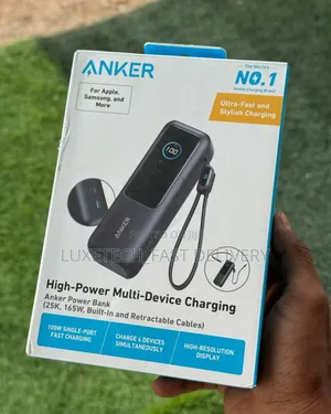 Anker Laptop Power Bank 165w for Smartphones, Tablets, and Laptops
