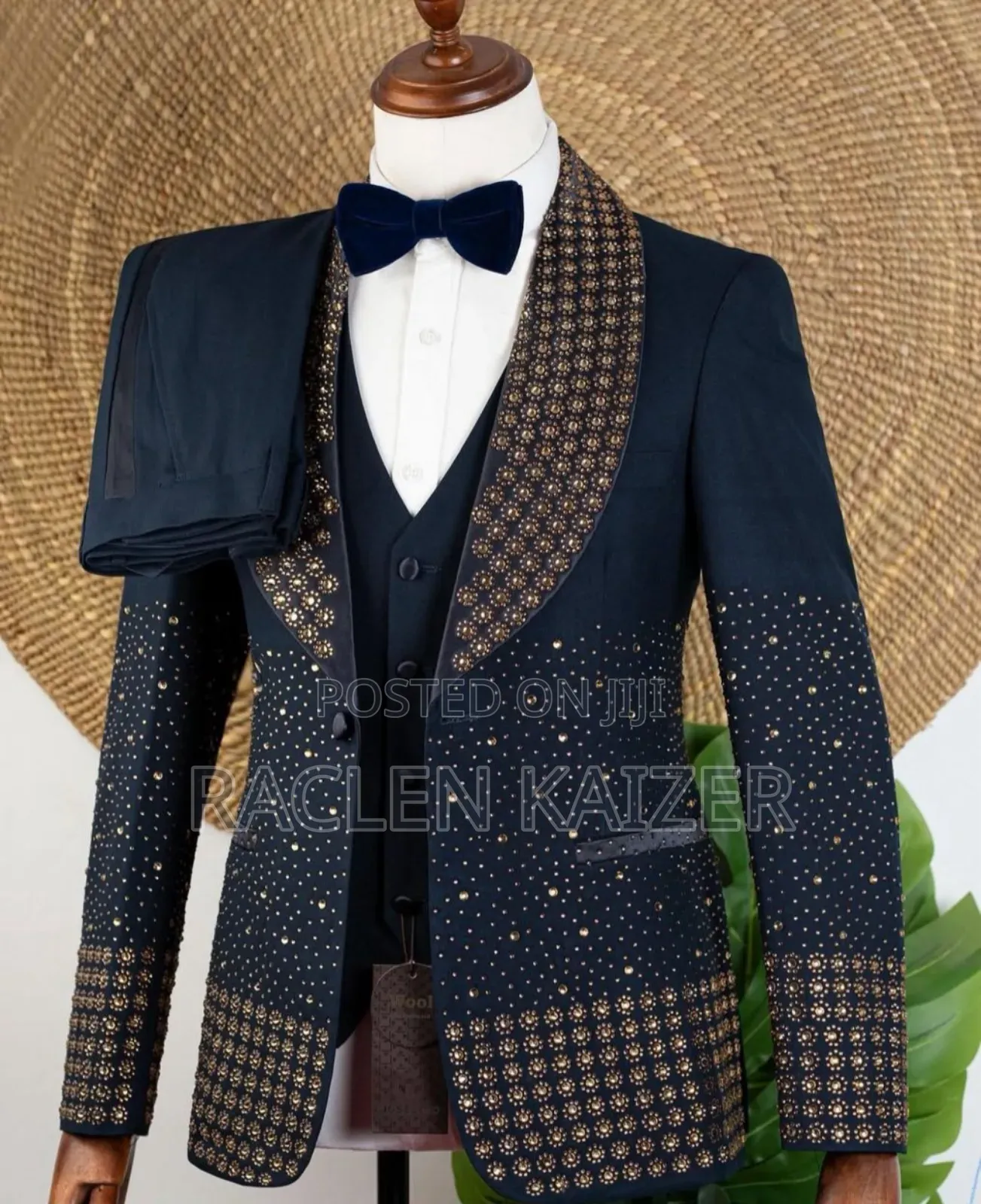 A Nice Suit With Distinctive Shawl Lapel Design