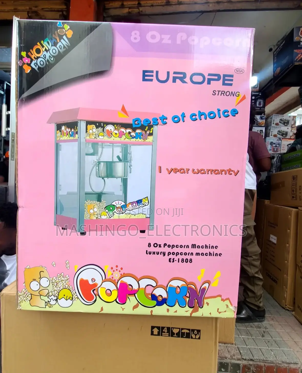 Europe Strong Popcorn Machines