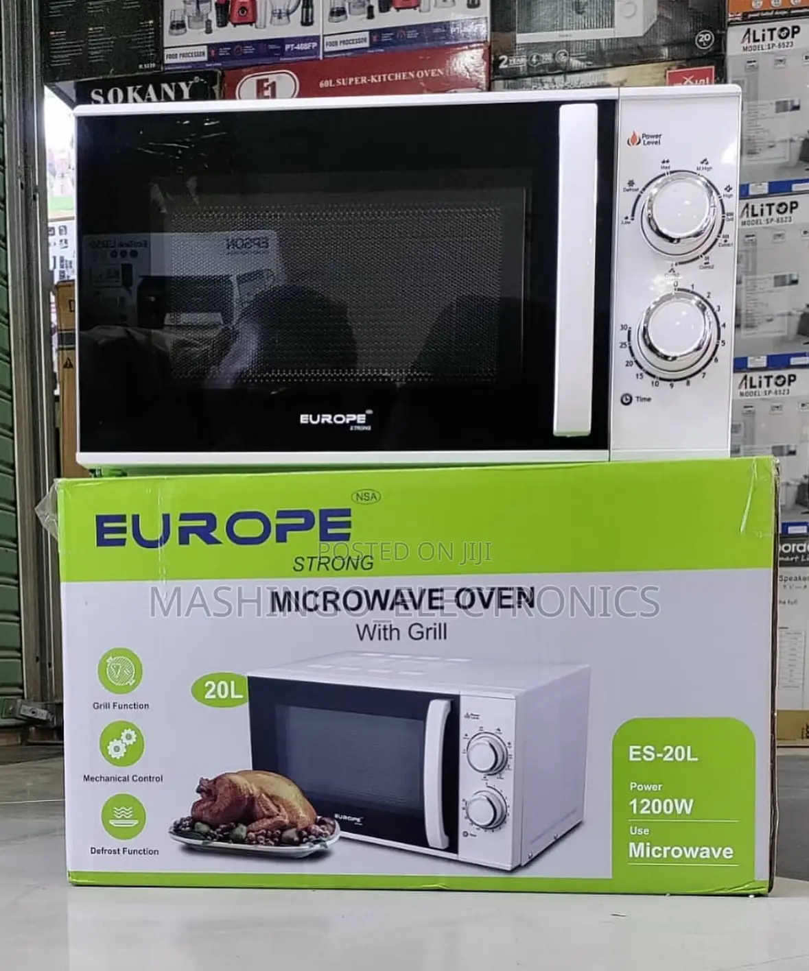 20 Liter Europe Microwave Oven With Grill