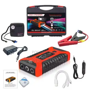 Emergency Car Jumper Stater With Air Compressor