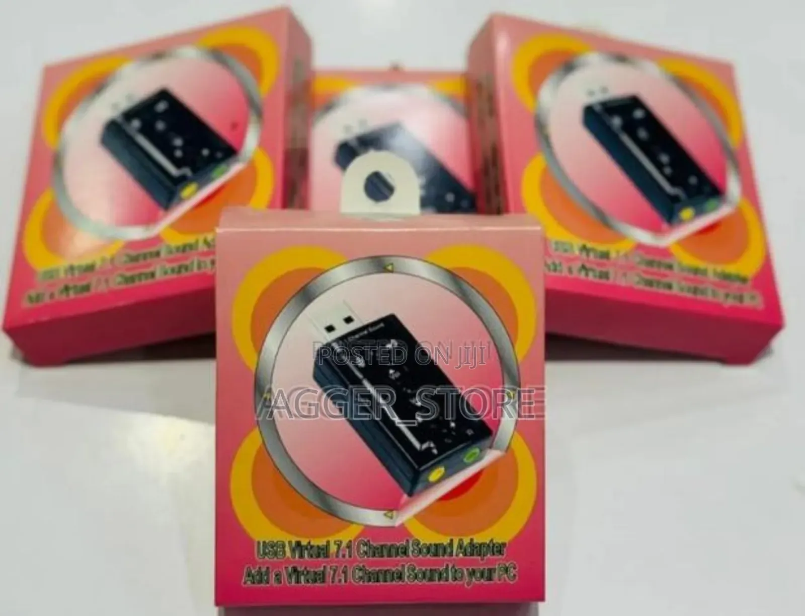 Usb Virtual 7.1 Channel Sound Adaptercompliant Wth Usb 2.0 Full Sped
