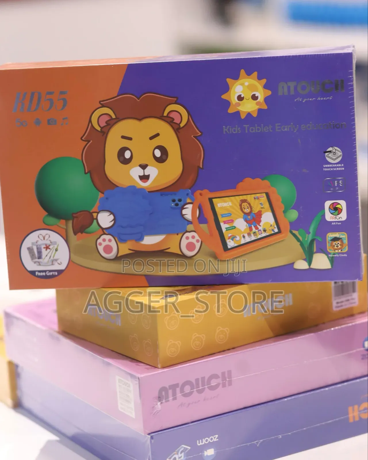 New Atouch KD55 256 GB Black