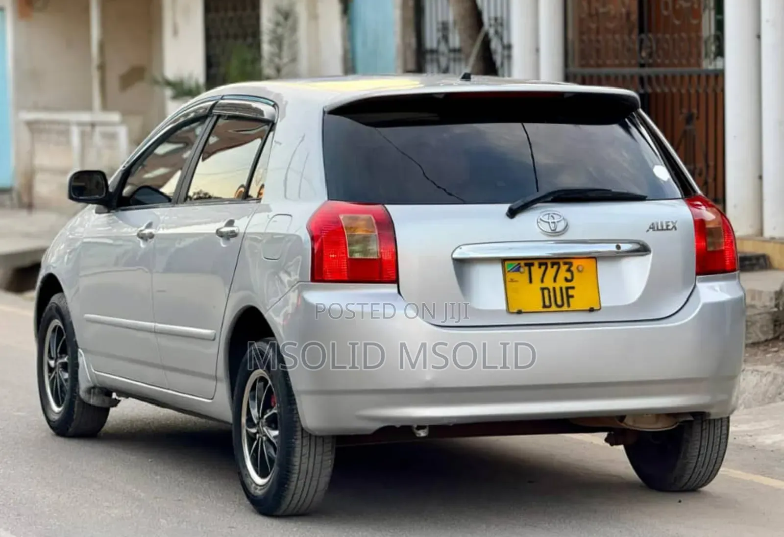 Toyota Allex 2004 Silver