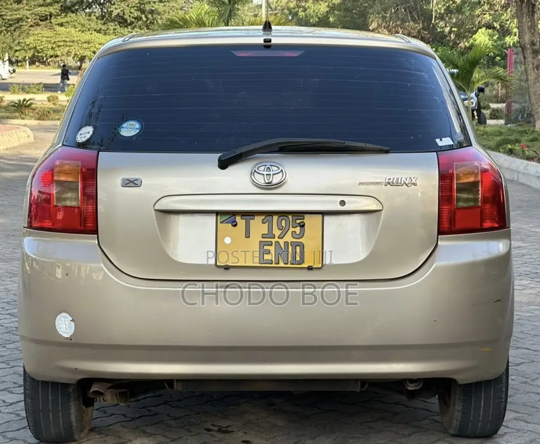 Toyota Allex 2004 Gold