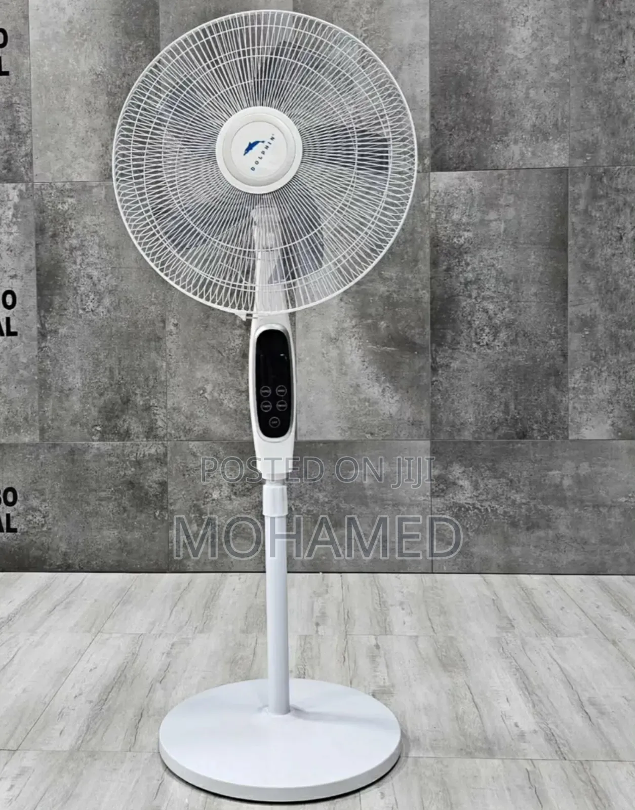 Dolphin Standing Fan With Touch Screen