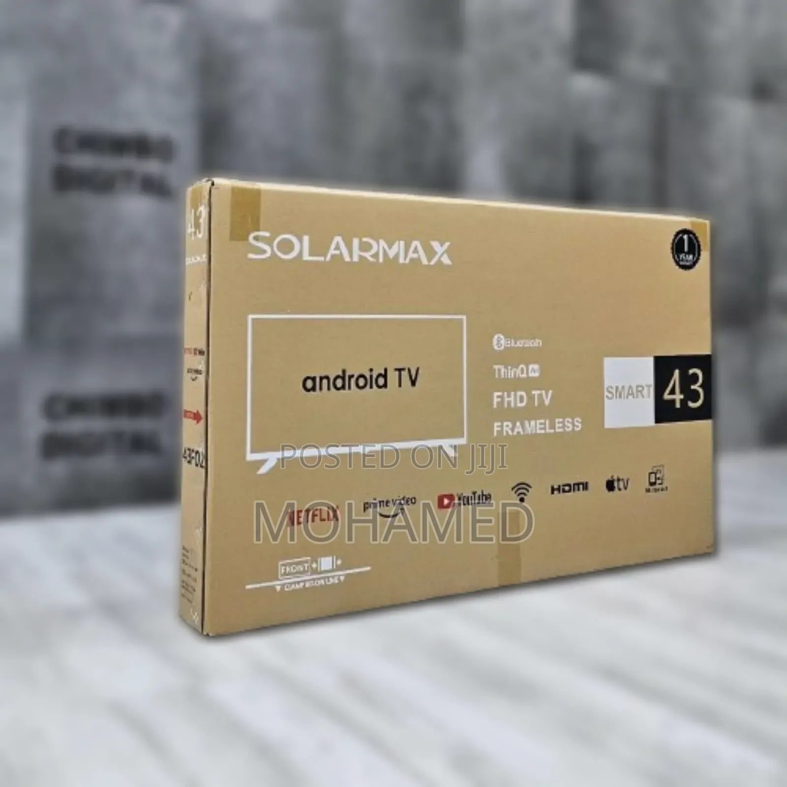 Solarmax Smart Tv Inch 43