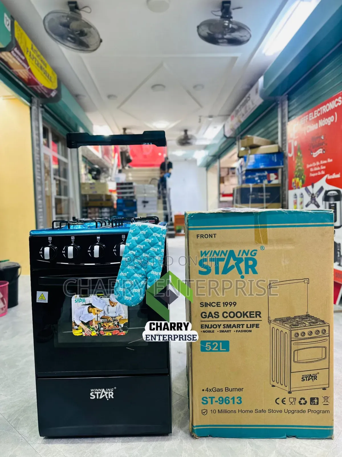 Winning Star Full Gas Cooker  Gas Burner Plate Zote 4 Ni Gesi