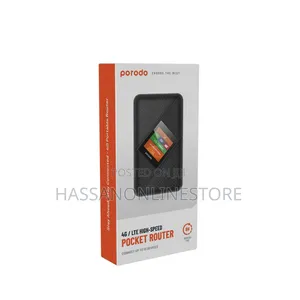 Porodo Portable Mifi 3g/4g Router Cat4 V2 - Black