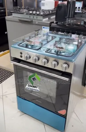 4 Plates Hisense Full Gas Cooker 60cm* 60cm With Gas Oven