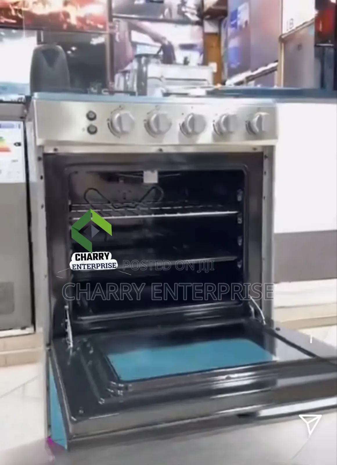 4 Plates Hisense Full Gas Cooker 60cm* 60cm With Gas Oven