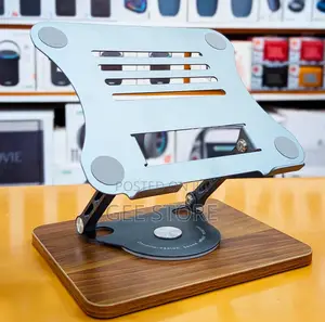 Wooden 360 Laptop Stand