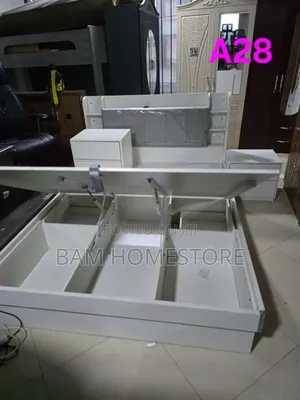 Modern Bed With Side Table (5*6 and 6*6)
