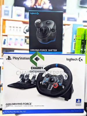 Logitech G29 Driving Force Racing Wheel and Driving Force Shifter