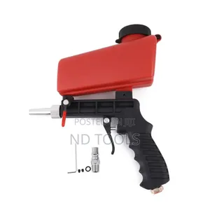 Air Sand Blaster Gun Plastic Red