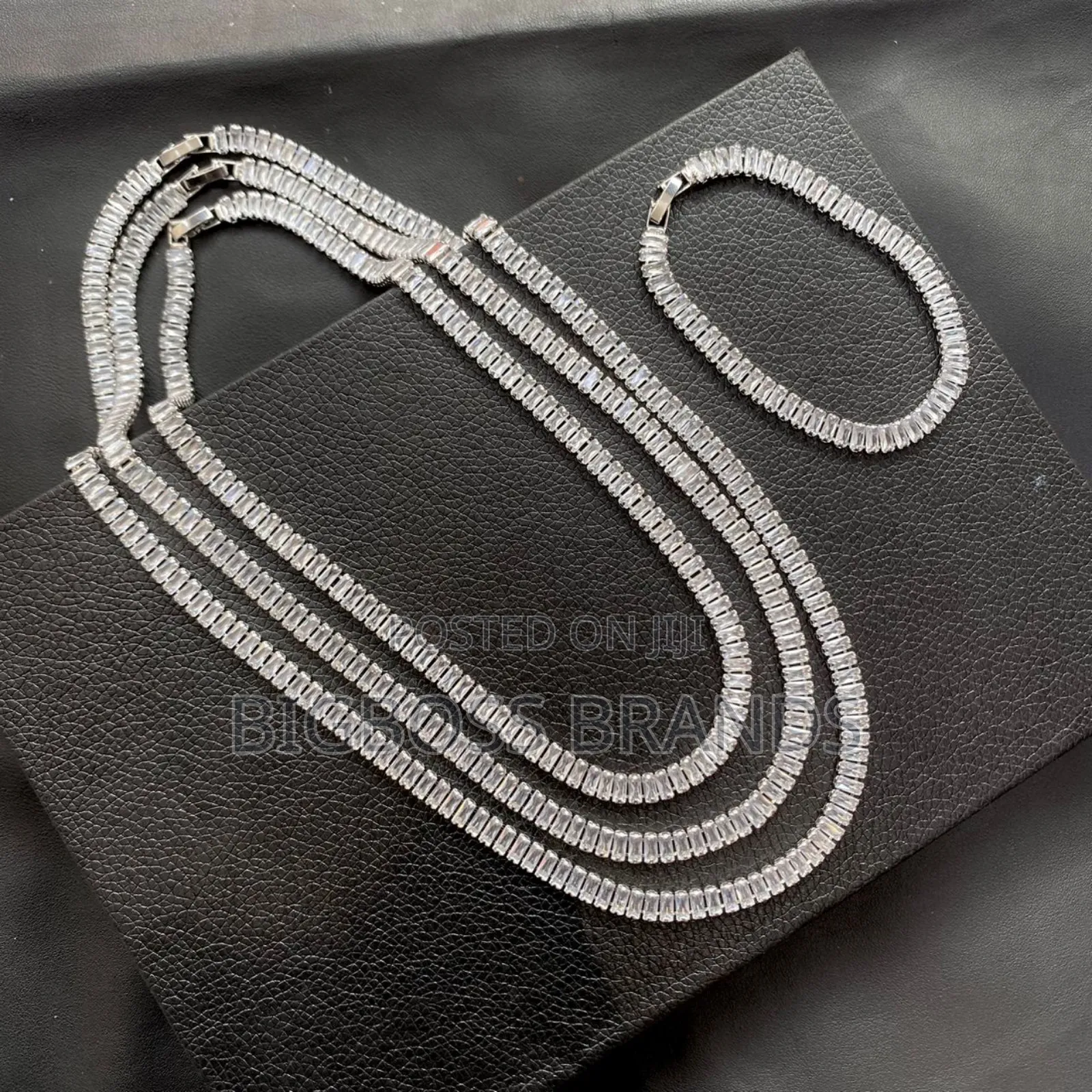 3 Chains 1 Bracelet Full Set