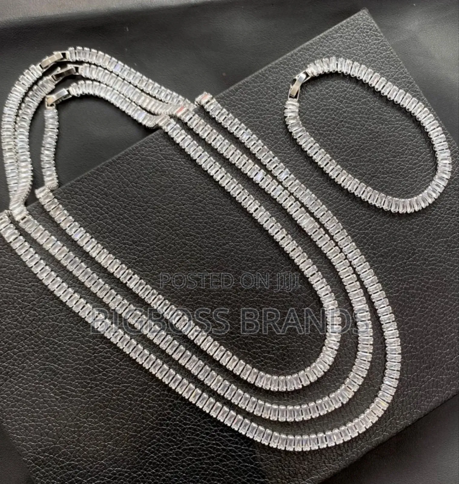 3 Chains 1 Bracelet Full Set