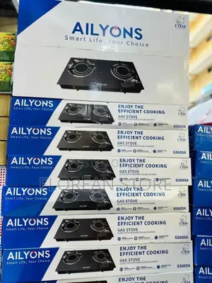 Ailyons Gas Stove 2 Plates. /Jiko La Gesi