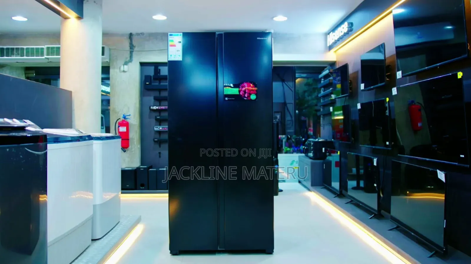 Hisense Fridge Side by Side 428ltr