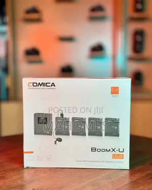 Comica Audio Boomx-U Qua Ultracompact 4-Person Wireless Microphone