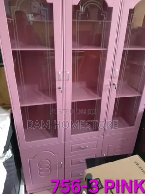 Kabati La Mbao Smooth 3 Doors( Imported)