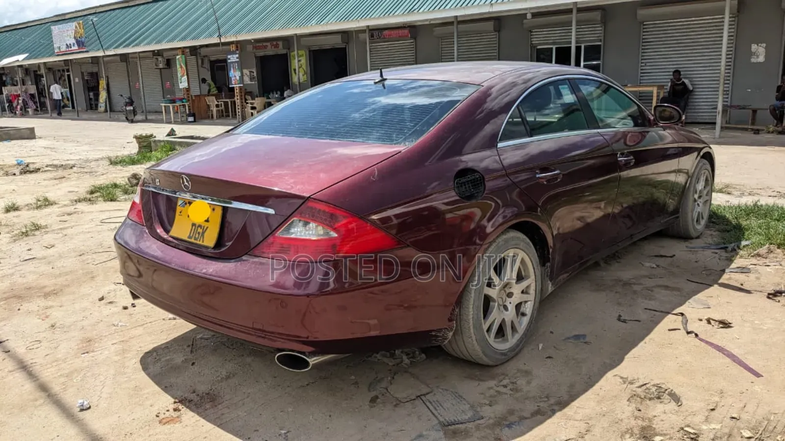 Mercedes-Benz CLS 2008 Maroon