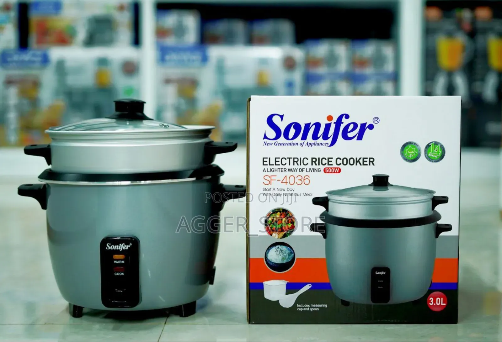 Sonifer Electric Rice Cooker 3.0l