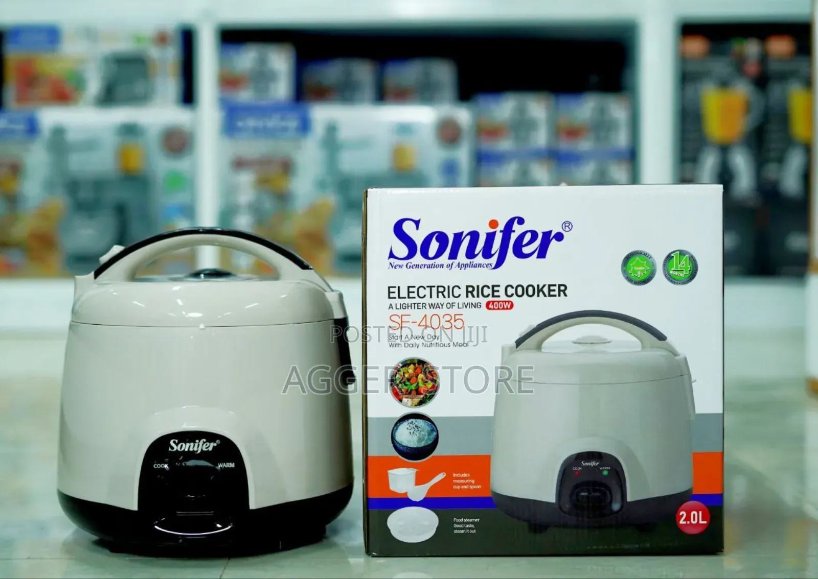 Sonifer Rice Electrical Cooker 2litres