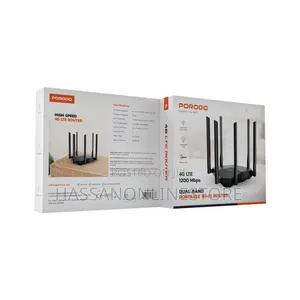 Porodo Dual-Band Portable 4g Lte Wi-Fi Router With 4000mah