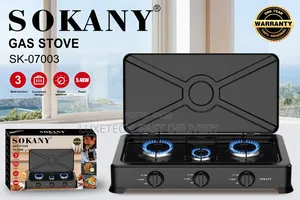Sokany Gas Stove 3 Burners Sk-07003