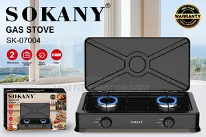 Sokany Gas Cooker 2 Burners Sk-07004