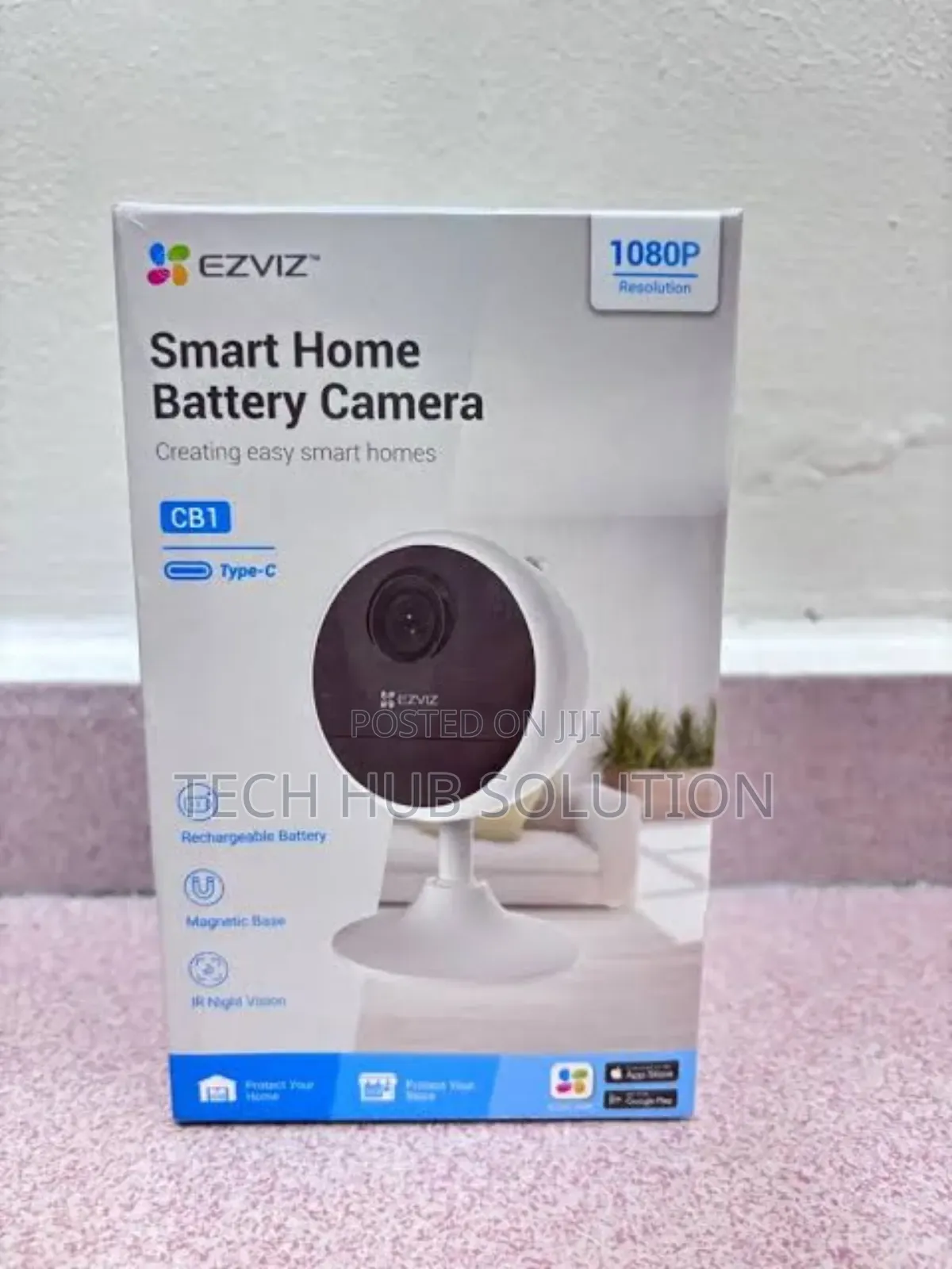 Ezviz Smart Home Battery Camera Cs-cb1 (1080p)
