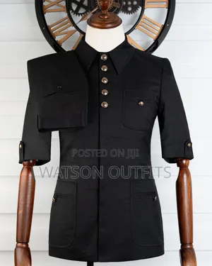 Safari Suits or Kaunda Suti Very Very Smart