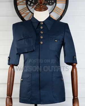 Safari Suits or Kaunda Suti Very Very Smart