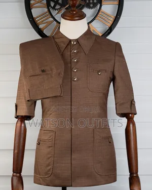 Safari Suits or Kaunda Suti Very Very Smart