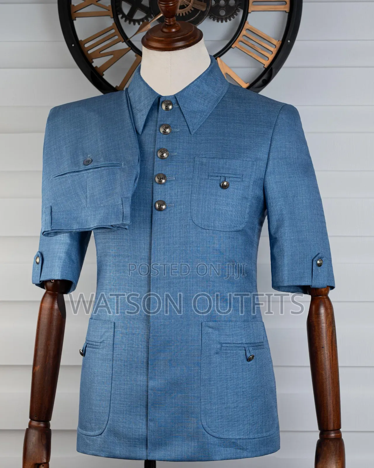 Safari Suits or Kaunda Suti Very Very Smart