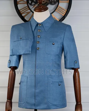 Safari Suits or Kaunda Suti Very Very Smart