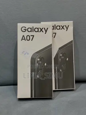 New Samsung Galaxy A07 4G 128 GB Black