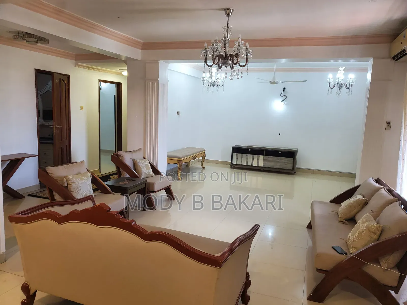 Furnished 3bdrm Apartment in Upanga East for rent