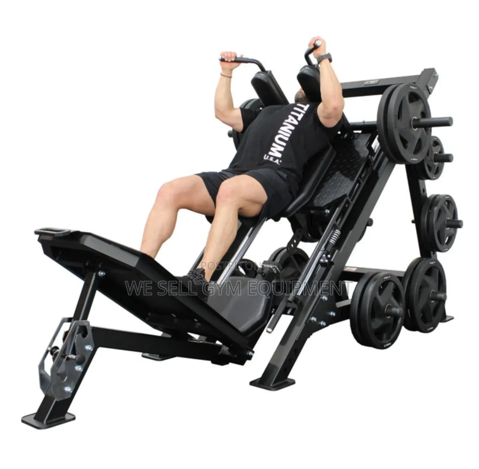 Legpress and Hacksquat 2 in 1