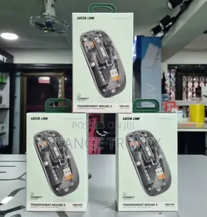Green Lion Mouse Transparent 2