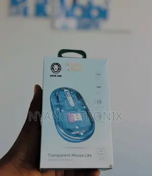 Green Lion Mouse Transparent Lite
