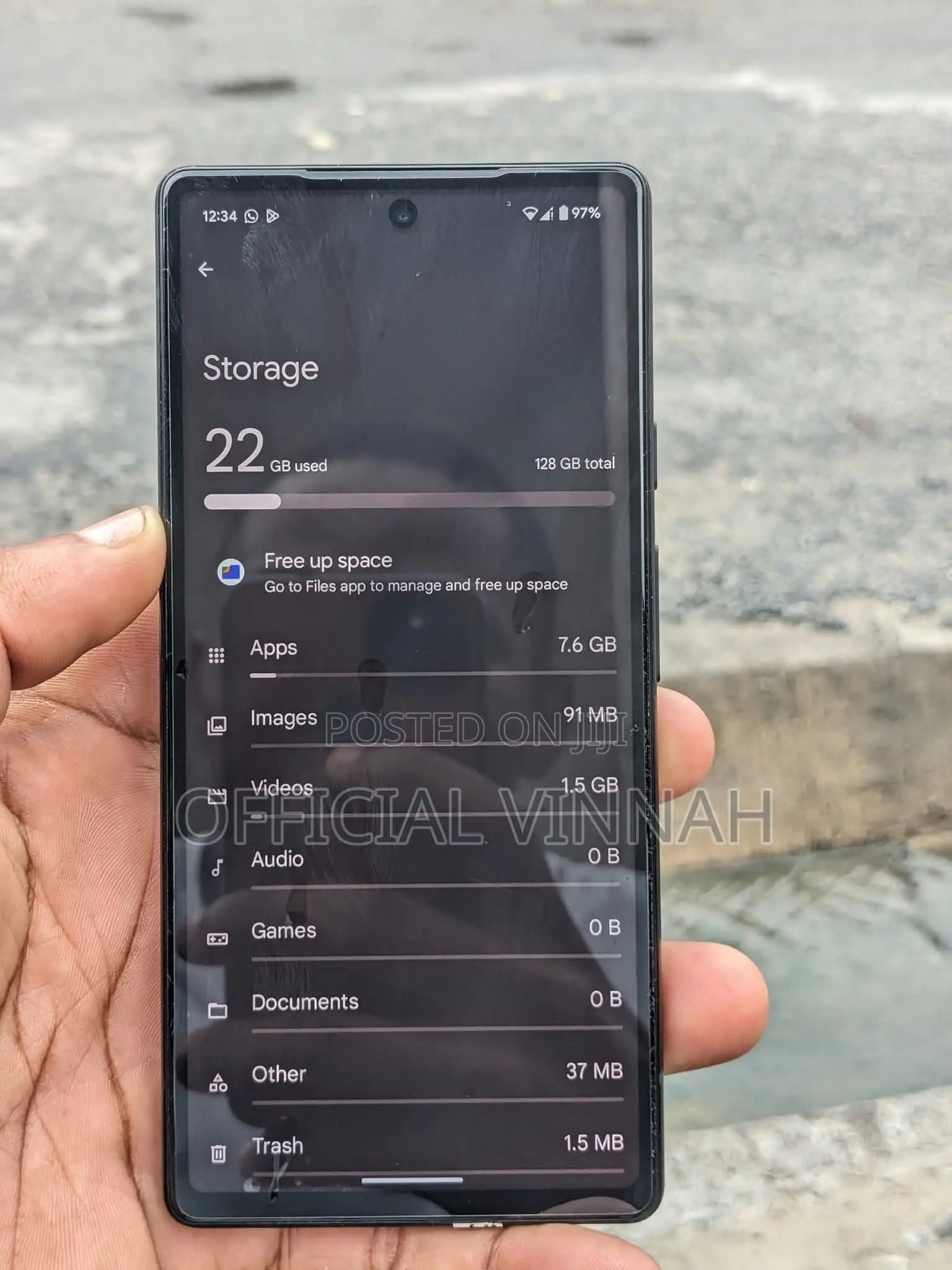 Google Pixel 6a 128 GB White