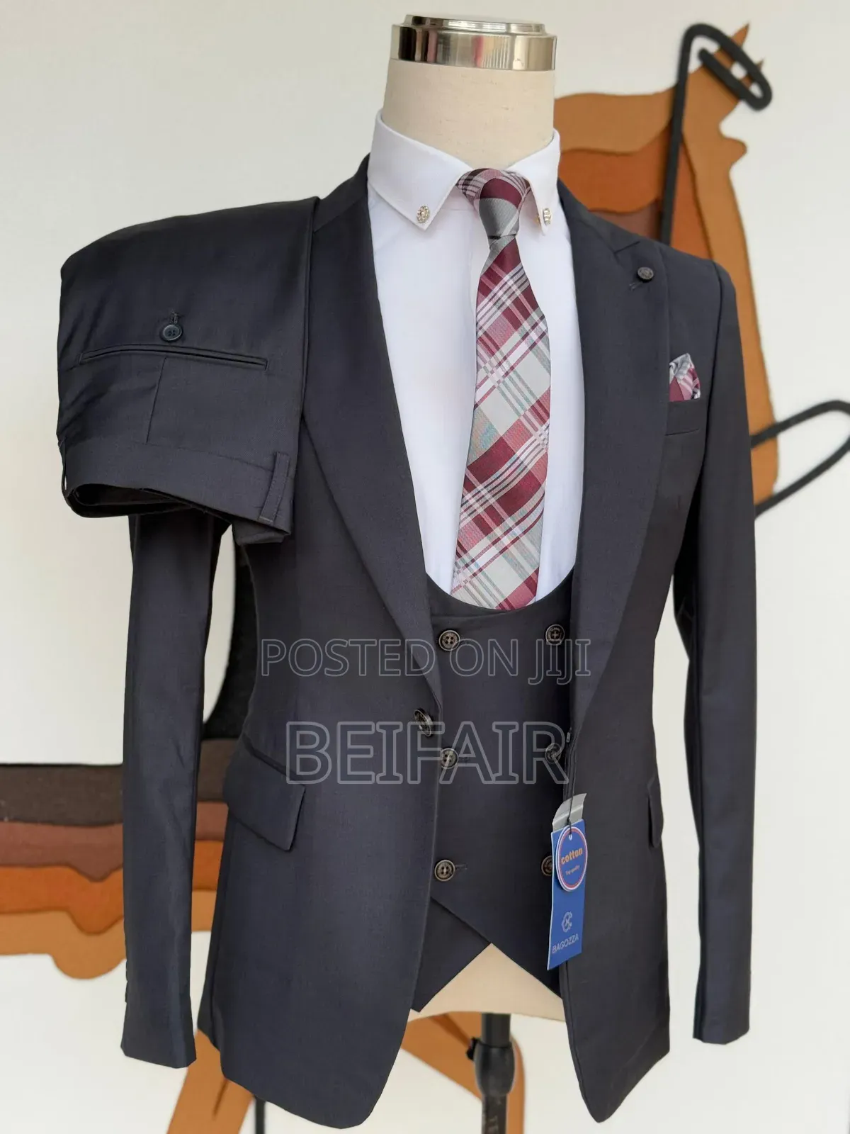 Charcoal Grey Smart Suit