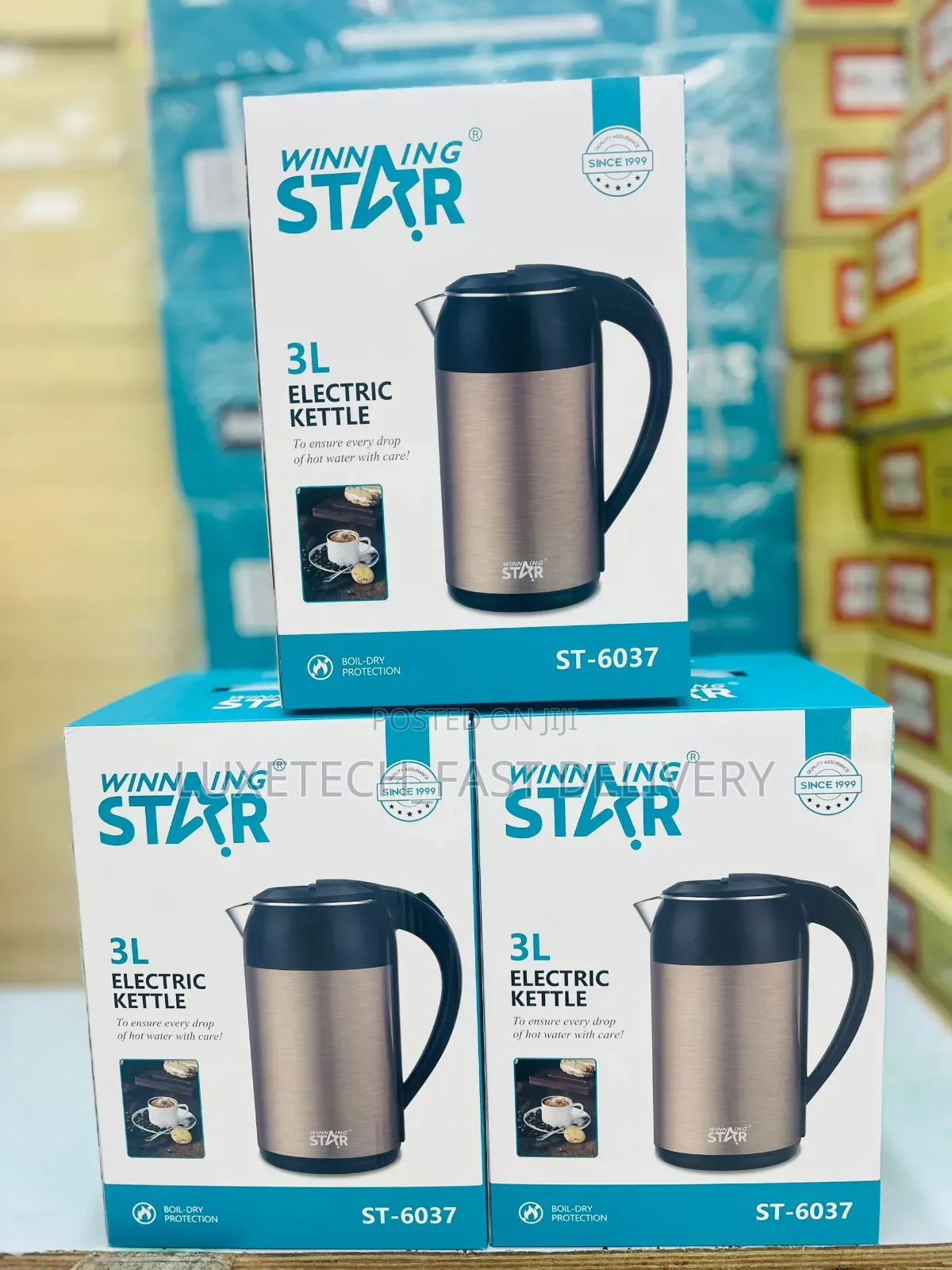 Winning Star Electric Kettle 3 Liters