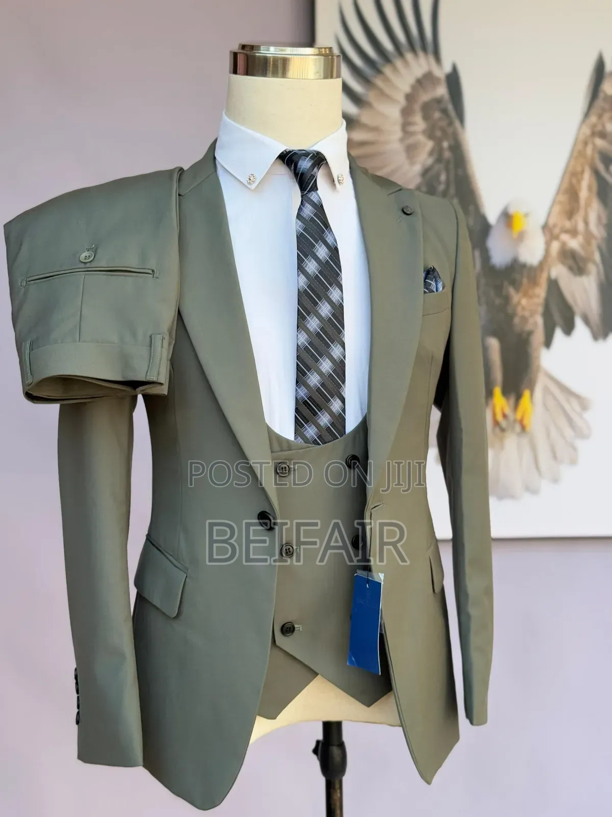Pale Green Suit