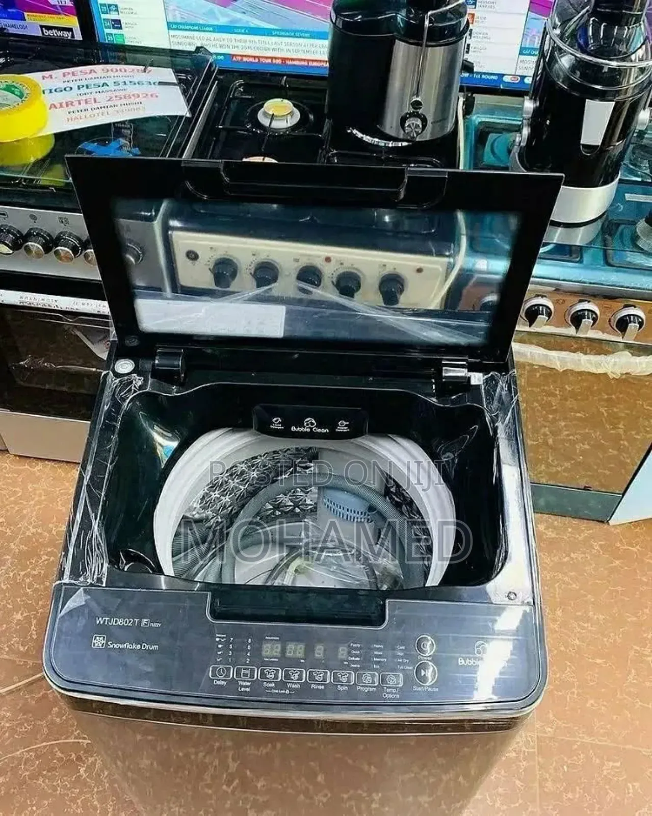 Hisense Topload Washing Automatic Machine 8kg